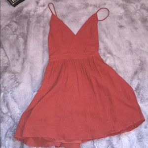 Majorelle by revolve burnt orange dress size small